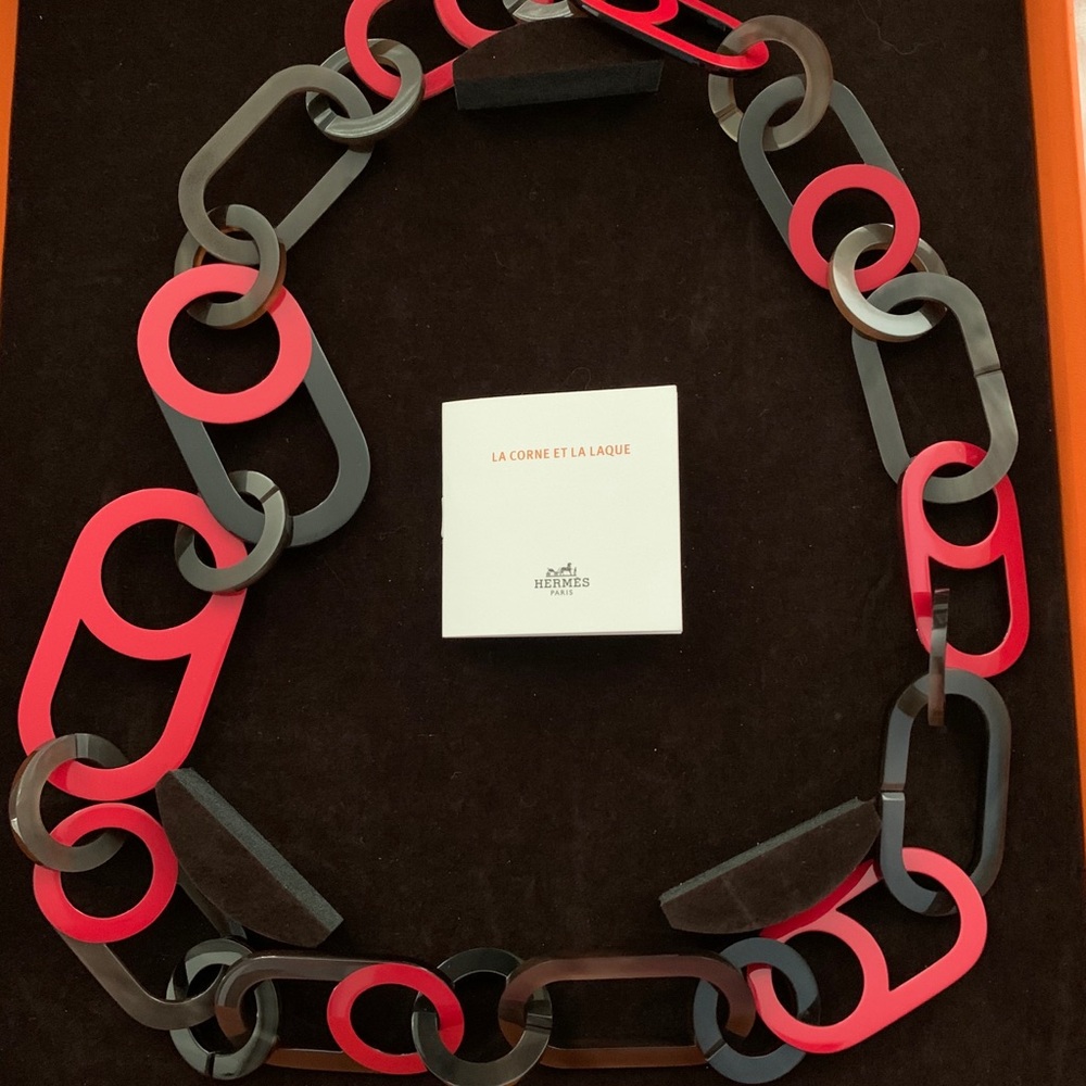 Hermès horn variation necklace